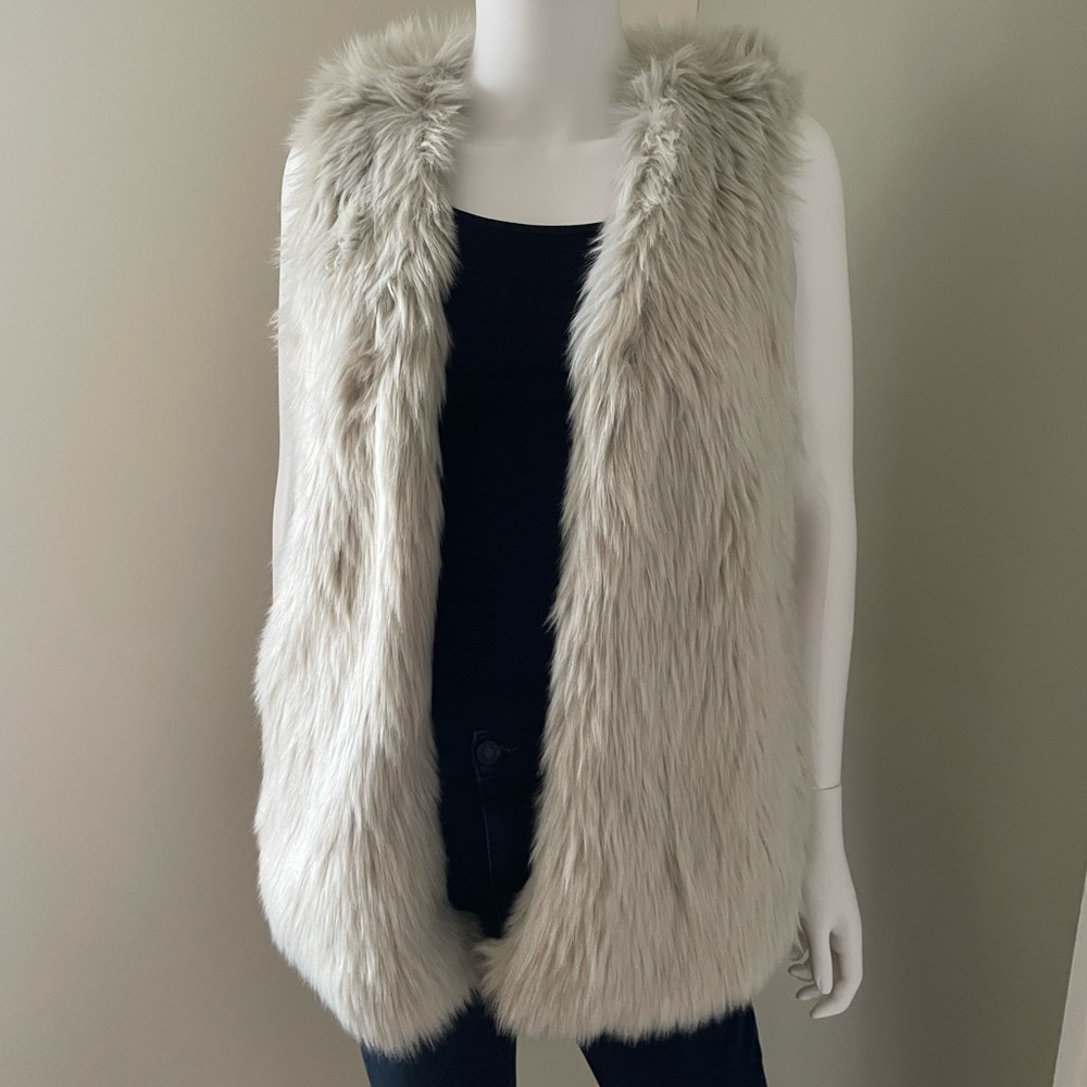 Womens Faux Fur Vest